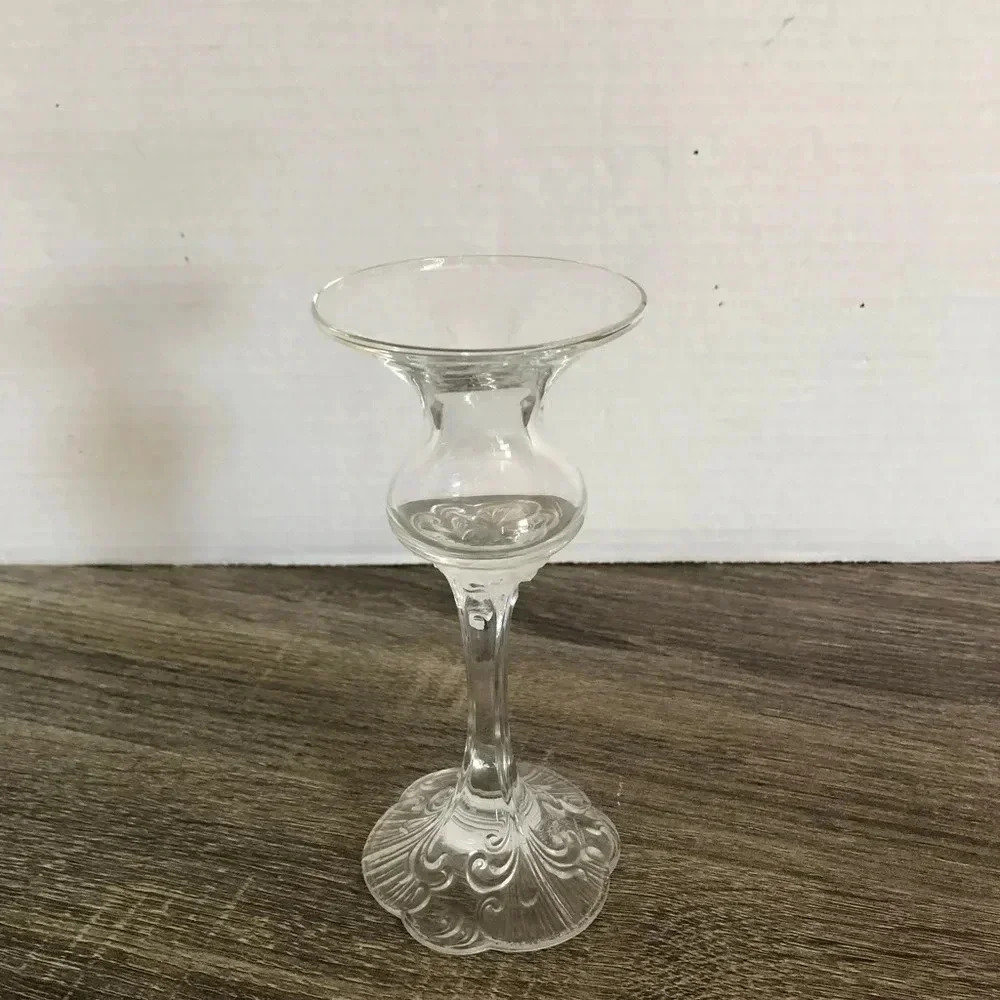 Rosenthal Signed Crystal Candle  Holder